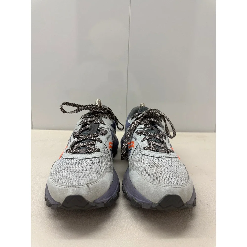 Saucony Excursion TR16 Womens Trail Running Shoes Grey Orange S10744-100 Size 10